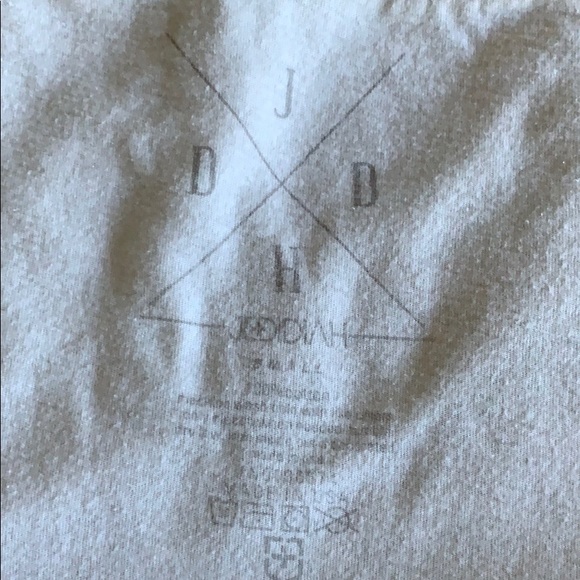 Off shoulder heart peace T by Jedidiah - Picture 2 of 7